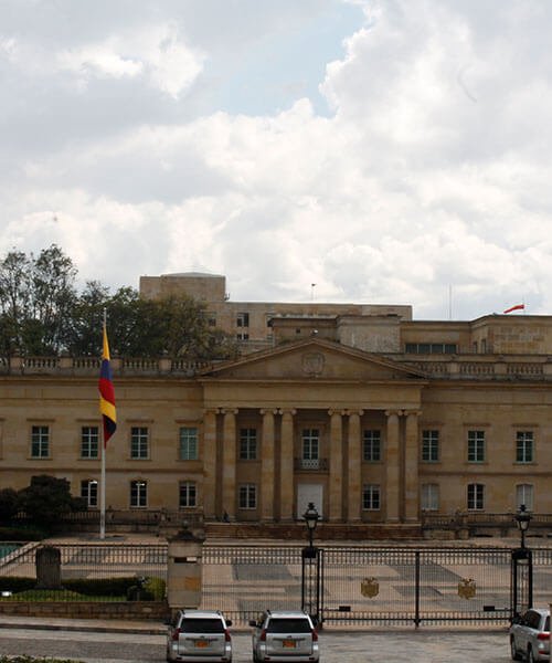 Fachada casa de Nariño