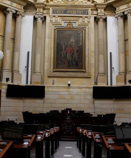 Capitolio del senado colombiano